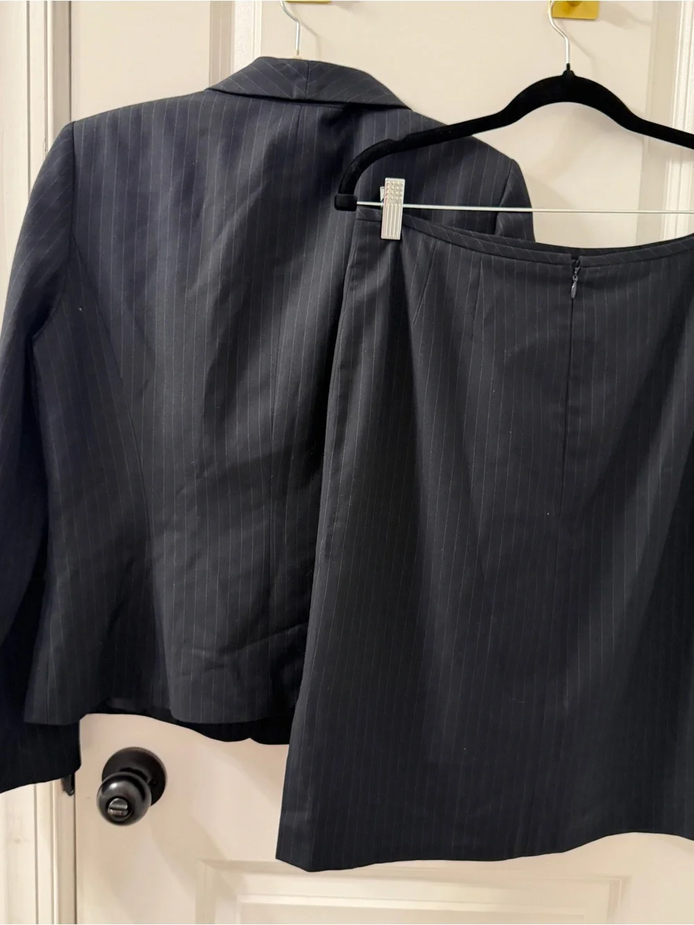 TAHARI $320 Pinstripe Women's 8 Blazer Jacket